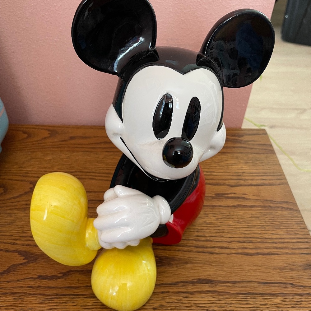 MICKEY MOUSE VTG MUSIC BOX WORKS